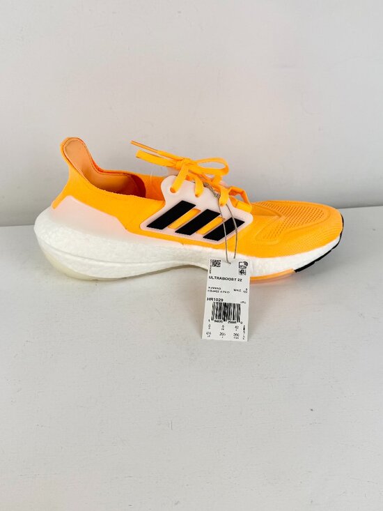 Men\'s 8.5 -  Adidas UltraBoost 22 Flash Orange Running Shoes - HR1029 main image 2